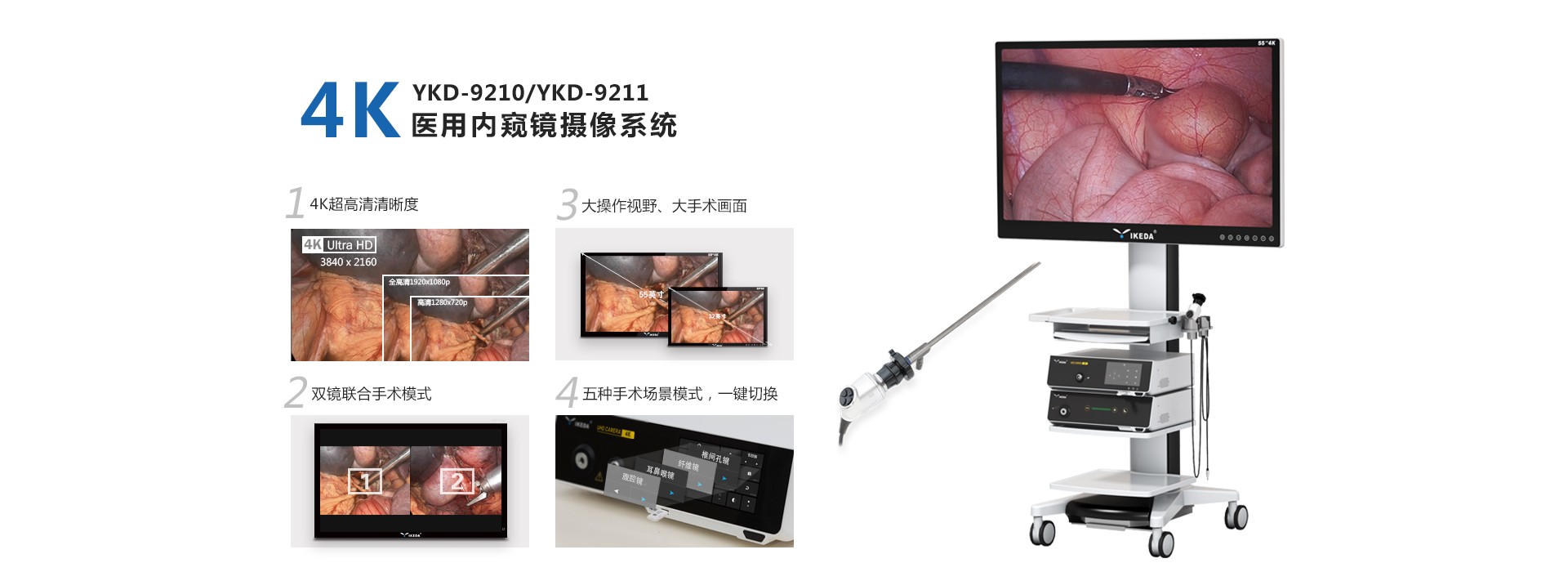 4K医用内窥镜摄像系统