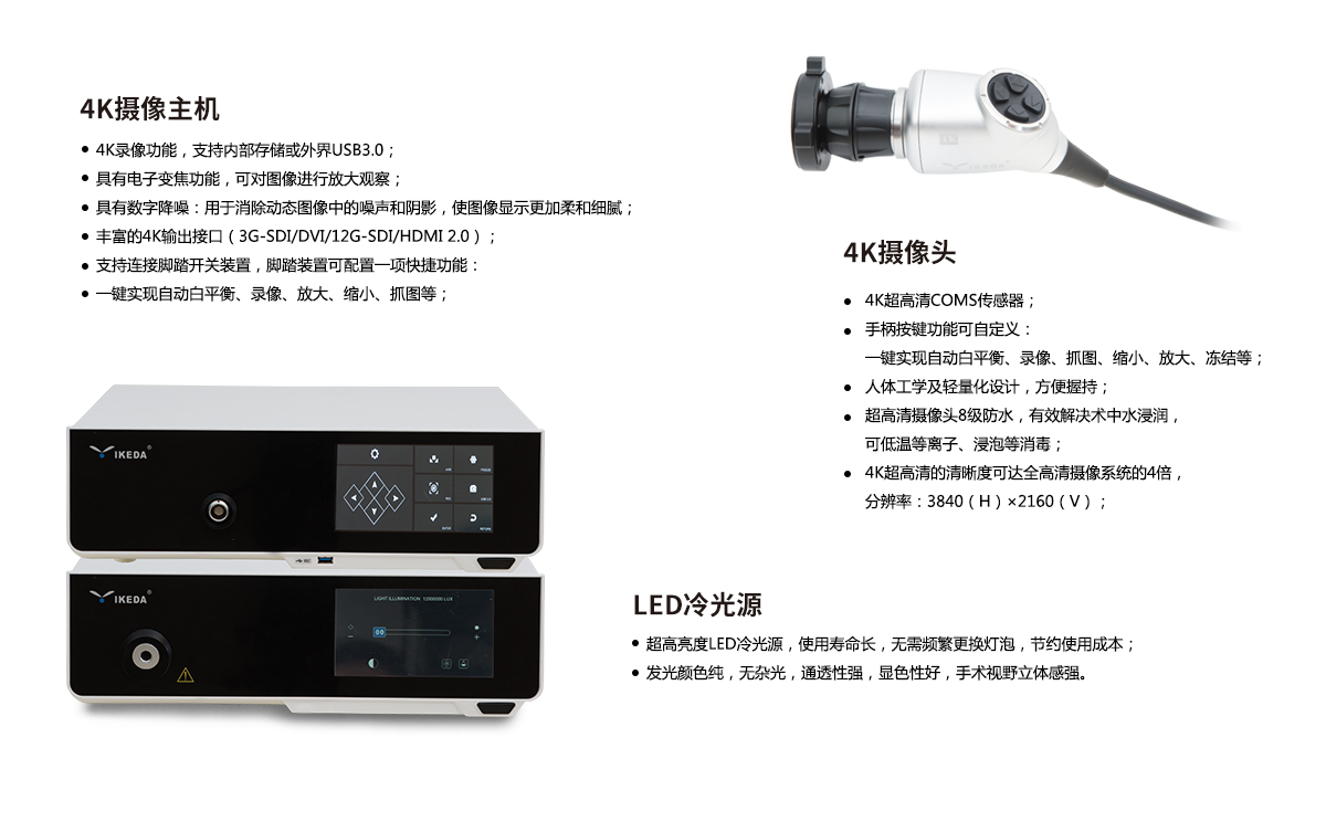 益柯达4K超高清内窥镜摄像系统