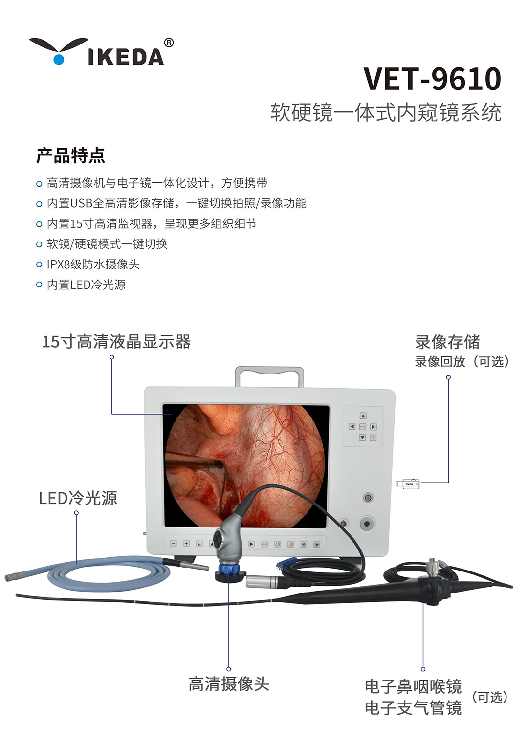 软硬镜一体式内窥镜系统