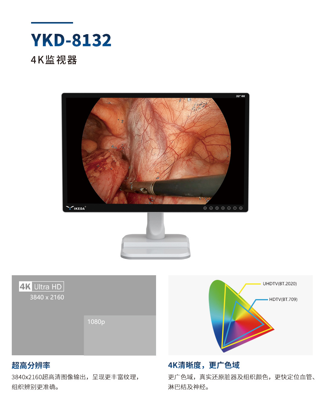 YKD-8132 4K医用监视器