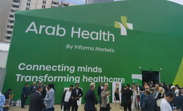 益柯达亮相Arab Health， 开启2024首秀！